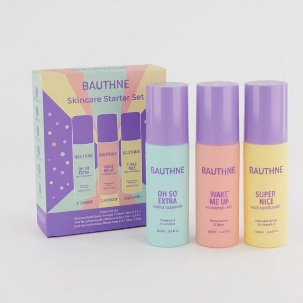 Bauthne Skincare Starter Set - Complete Luxury Skincare Routine Kit