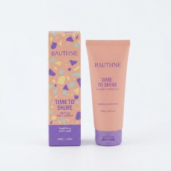 Bauthne Time To Shine Gentle Face Scrub - Brightening Exfoliating Cleanser