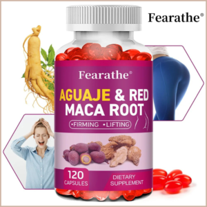 Alternative view of Organic Aguaje & Red Maca Root Capsules – Women’s Wellness, Body Balance, Energy & Immune Support – 120 Count