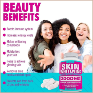 Alternative view of Glutathione Complex Capsules – Antioxidant, Skin Brightening & Dark Spot Support – Vegan Non-GMO Formula