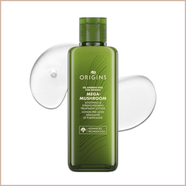 Mega-Mushroom Soothing Treatment Lotion – Lightweight Hydrating Lotion with Reishi Mushroom for Sensitive Skin