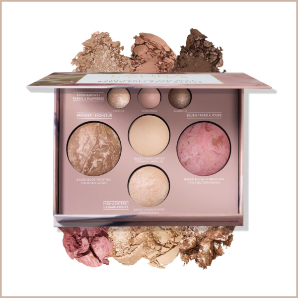Best of the Best Baked Palette – 7-in-1 Full Face Palette with Bronzer, Blush, Highlighters & Eyeshadows