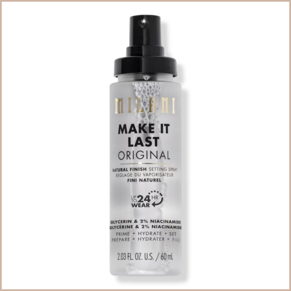 Make It Last Original Setting Spray – Natural Finish, 24HR Makeup Hold & Hydrating Primer Spray