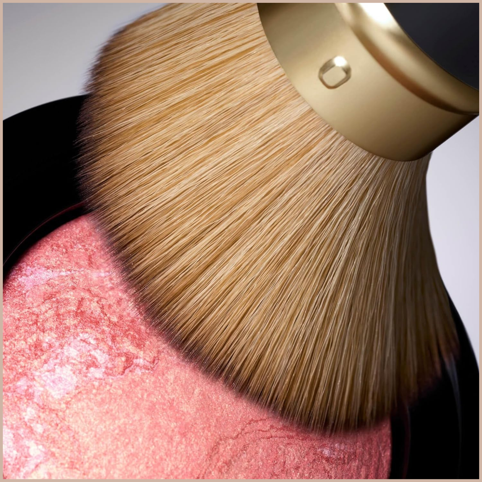 Retractable Angled Kabuki Brush – Cruelty-Free Vegan Makeup Brush for Cream, Liquid & Powder Products - Image 3