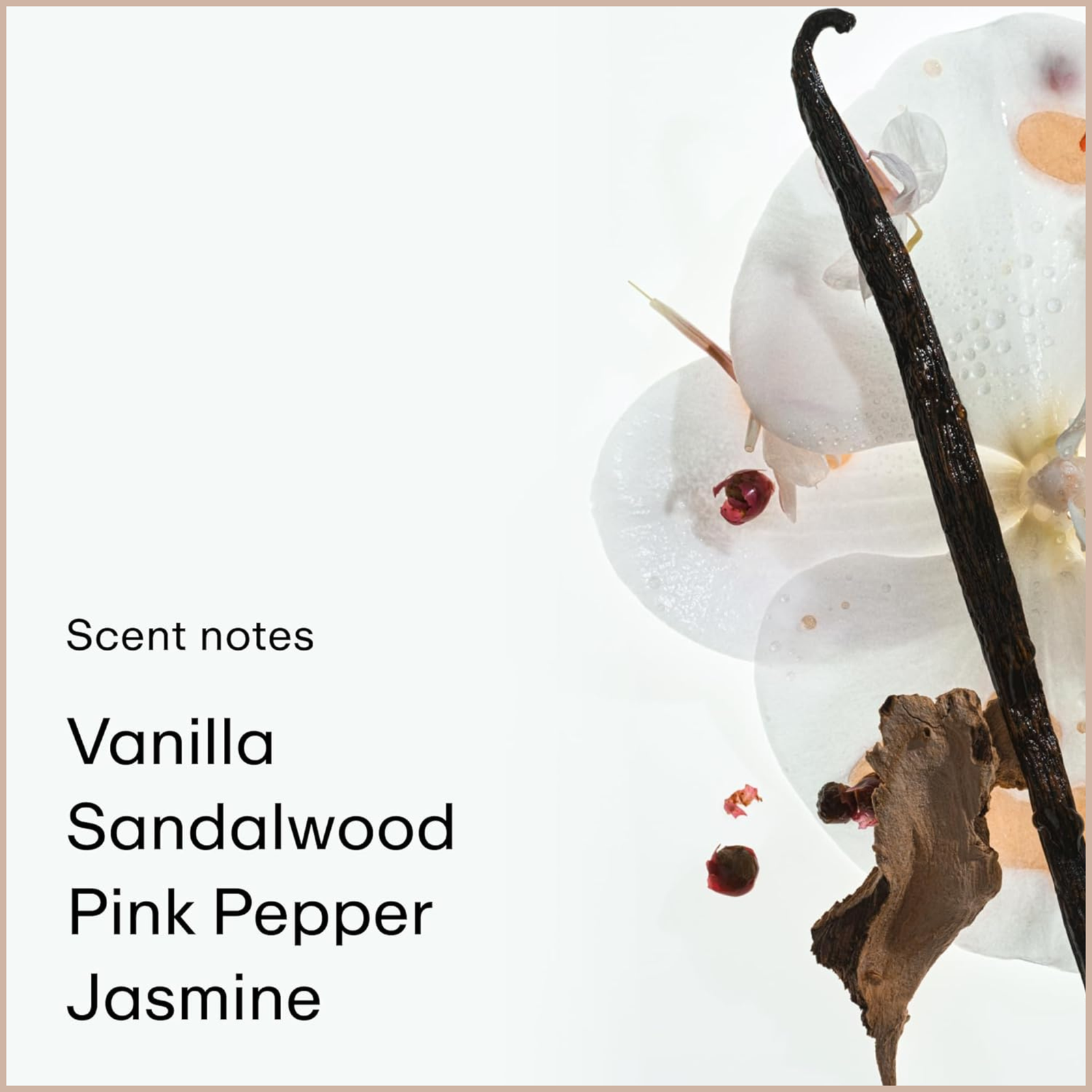 Vanilla Skin Body Mist – Hair & Body Perfume with Vanilla, Pink Pepper, Cashmere Wood & Sandalwood – 8 fl oz - Image 3