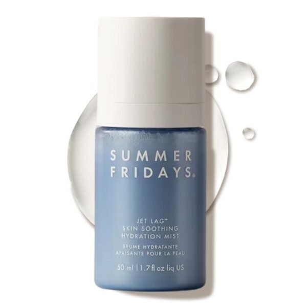 Summer Fridays Jet Lag Skin Soothing Hydration Face Mist – Ultra-Fine Hydrating Facial Spray for Dewy, Glowing Skin – 1.7 fl oz
