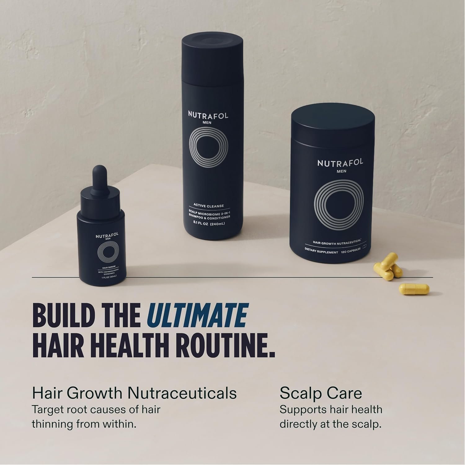 Nutrafol Men’s Hair Growth Supplements – 1-Month Supply for Visibly Thicker Hair & Improved Scalp Coverage - Image 12