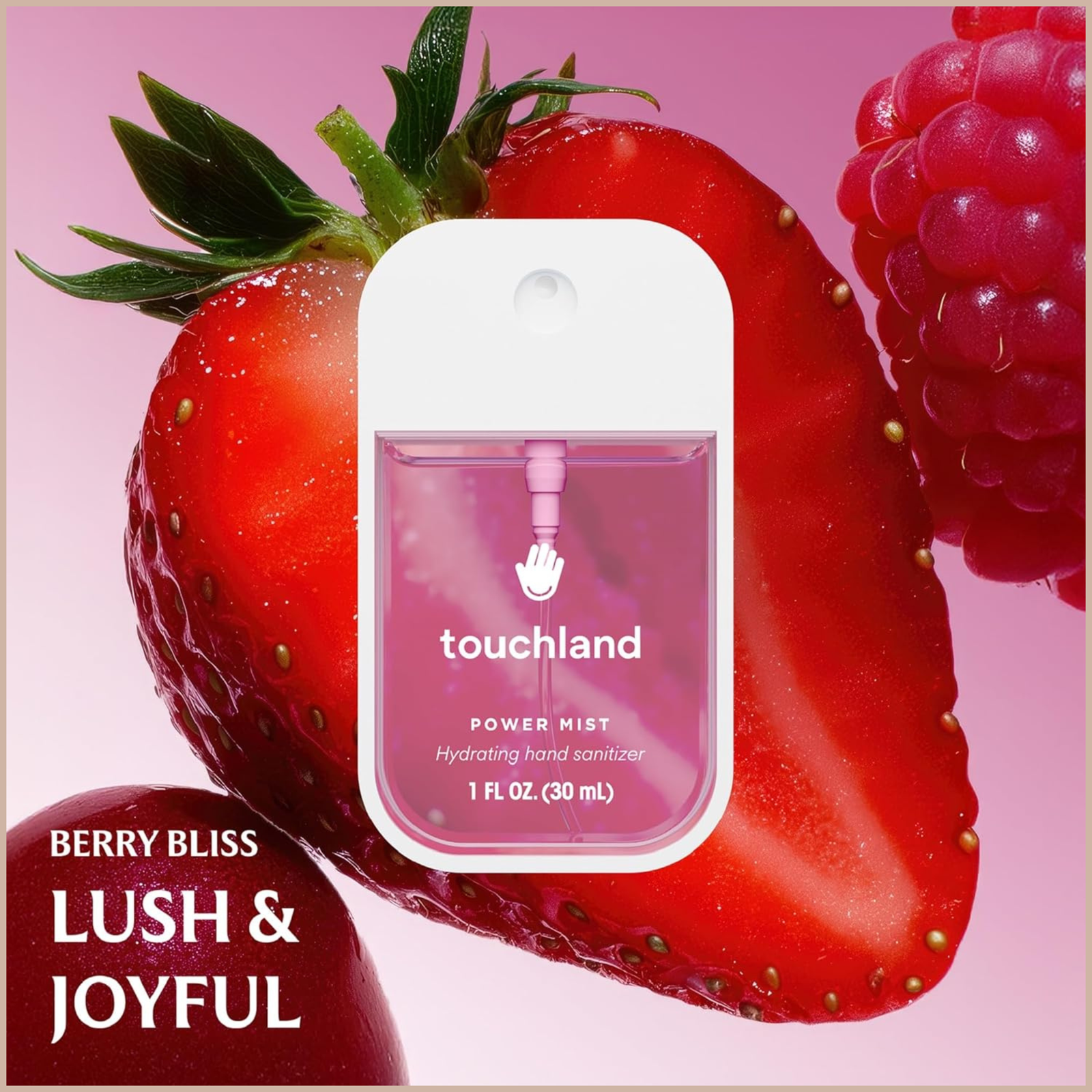 Hand Sanitizer Spray – Juicy Trio Set with Wild Watermelon, Velvet Peach & Berry Bliss – 3 x 1 fl oz Travel Mists - Image 5