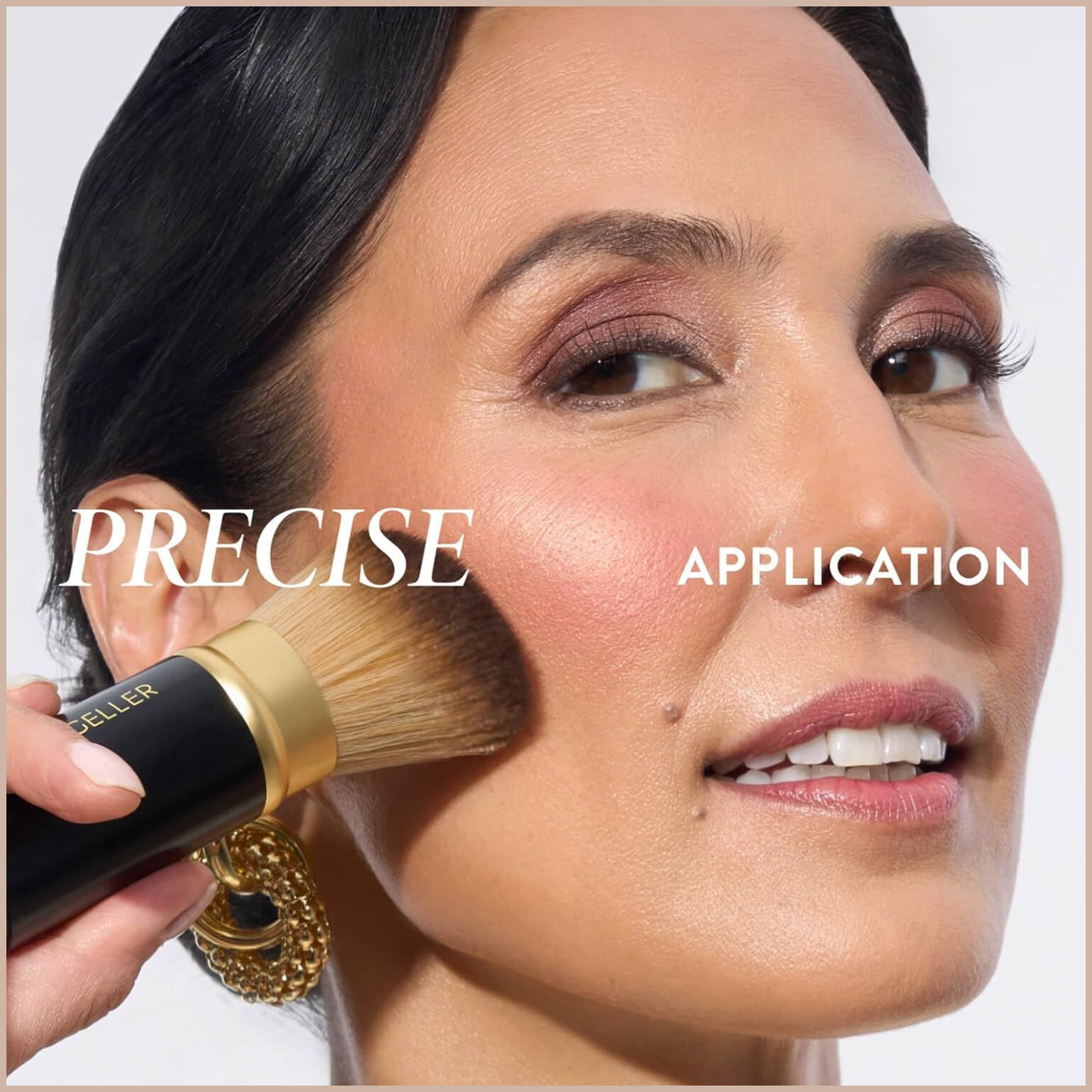 Retractable Angled Kabuki Brush – Cruelty-Free Vegan Makeup Brush for Cream, Liquid & Powder Products - Image 7