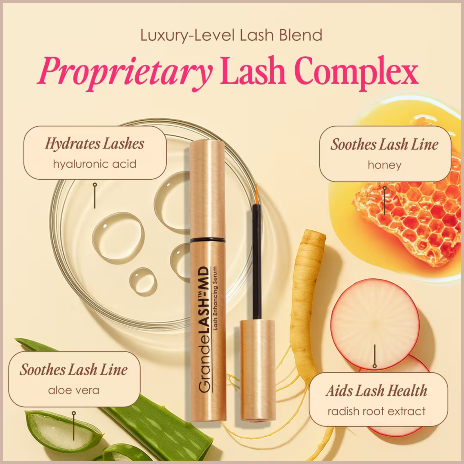 GrandeLASH-MD Lash Enhancing Serum – 6 Month Supply – Longer, Thicker & Healthier-Looking Lashes - Image 7