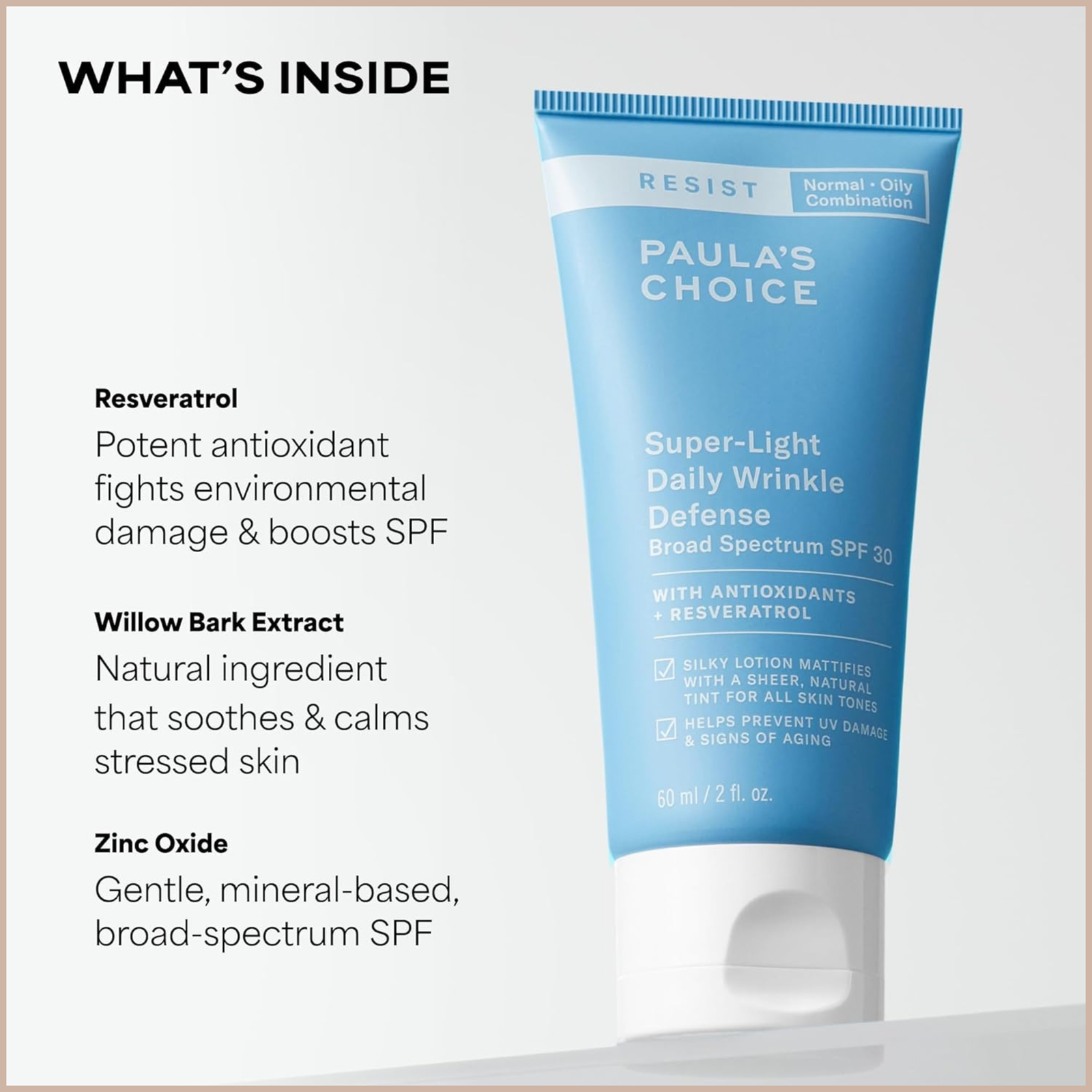 Tinted Mineral Sunscreen SPF 30 with Soft-Matte Finish - Image 2