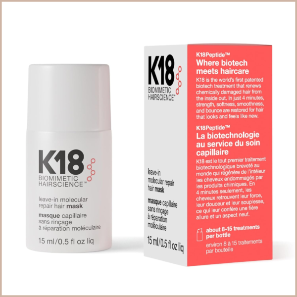 Molecular Hair Repair Treatment – Leave-In Bond Rebuilding Mask for Damaged & Chemically Treated Hair (4-Minute Formula)