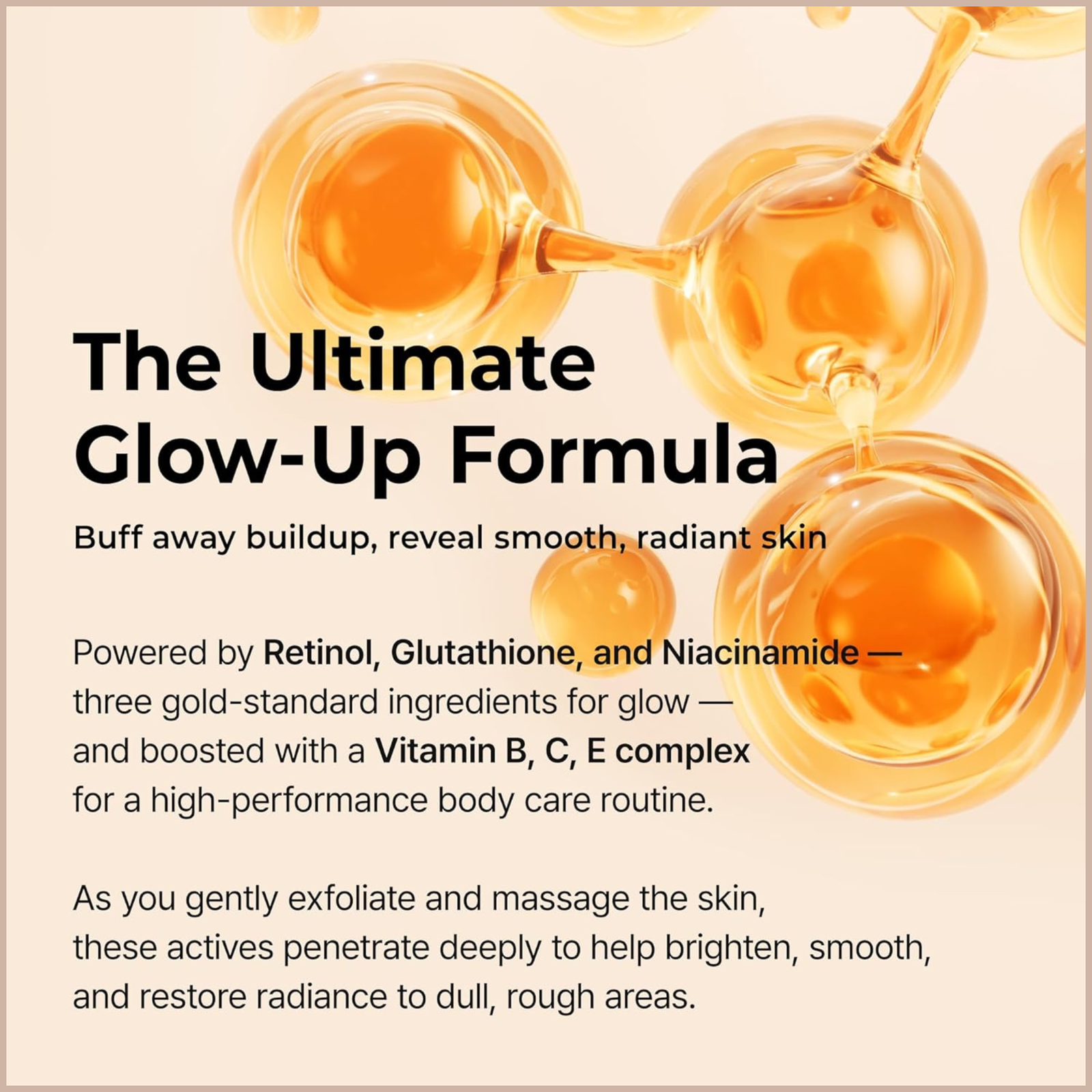 Kojic Acid & Turmeric Exfoliating Body Spray for Brightening, Nourishing & Skin Renewal - Image 4