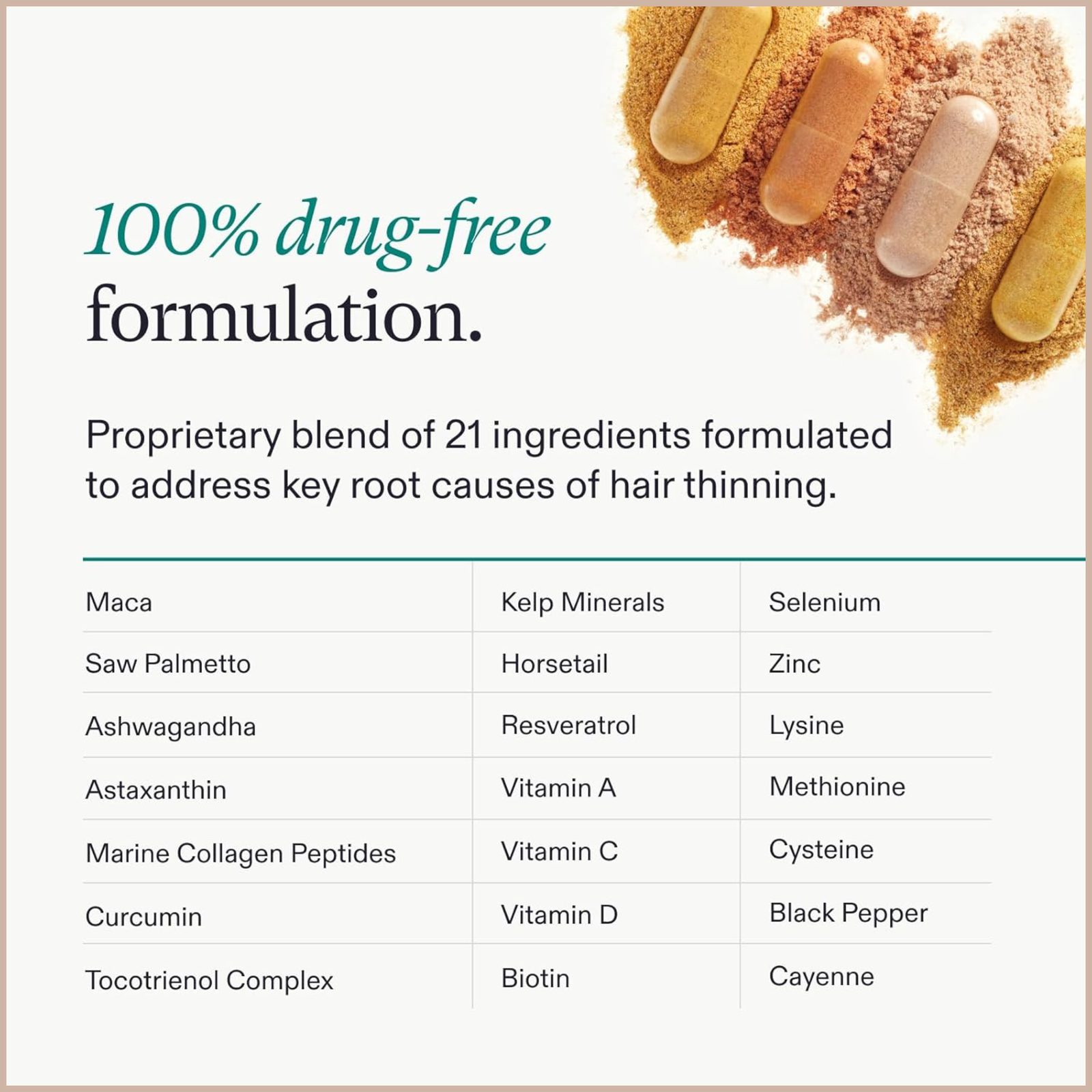 Hair Growth Support Supplement for Women 45+ – Fuller, Stronger, Thicker-Looking Hair Support Capsules - Image 4