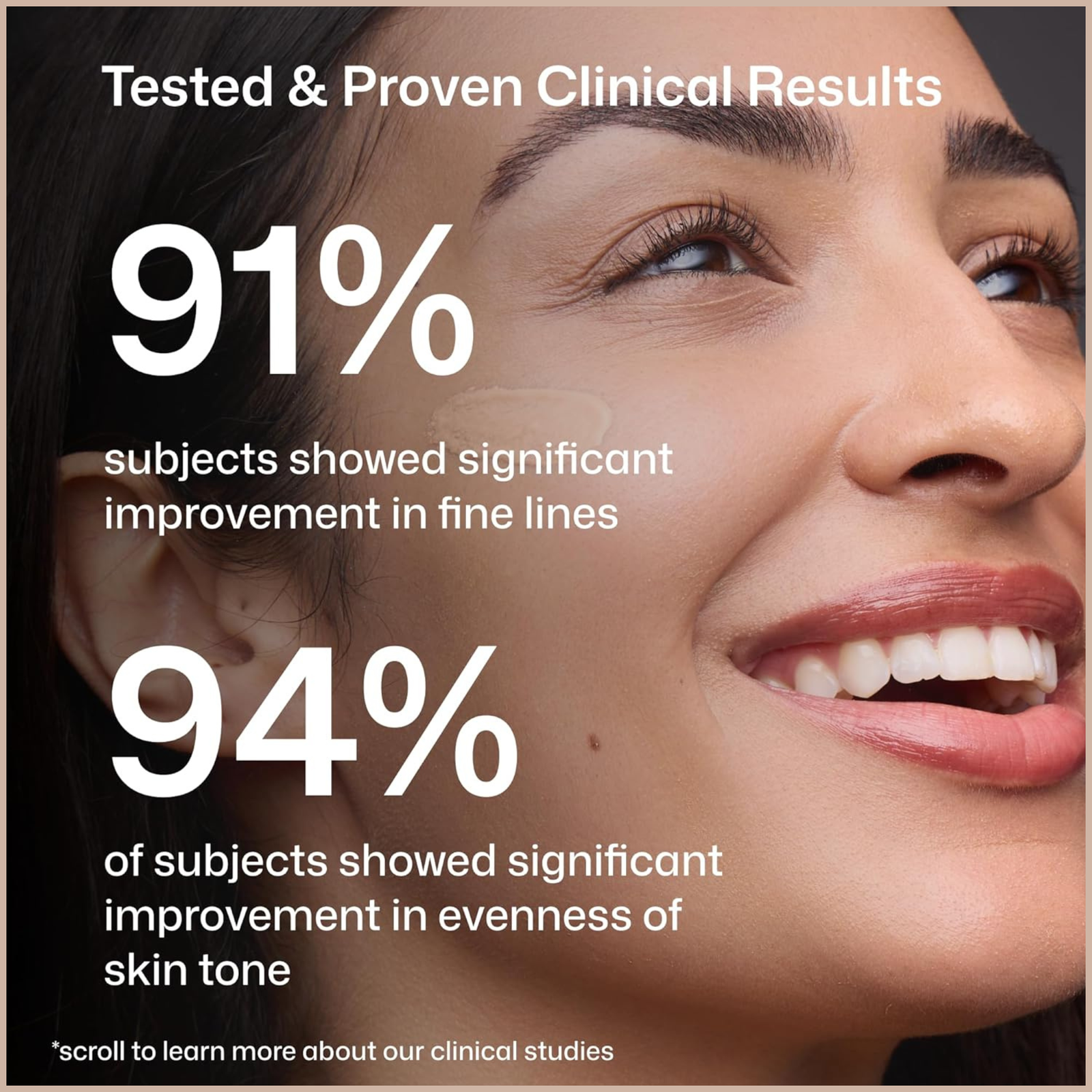 Tinted Face Moisturizer SPF 45 with Peptides & Vitamin C for Anti-Aging, Brightening & Hydration - Image 5