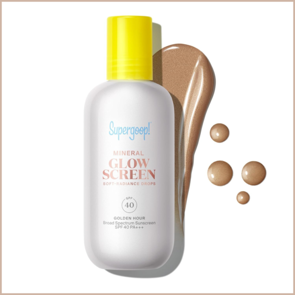 Radiant Mineral Sunscreen Drops SPF 40 for Soft Glow & Pore Blurring