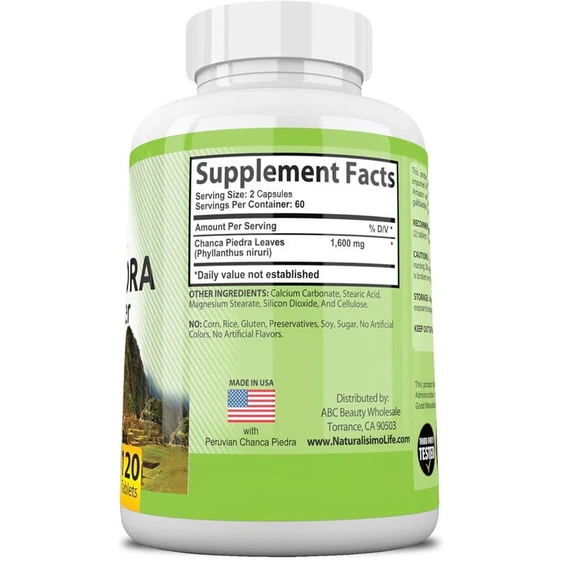 Chanca Piedra Urinary Tract Support Capsules, 60 Count - Image 2