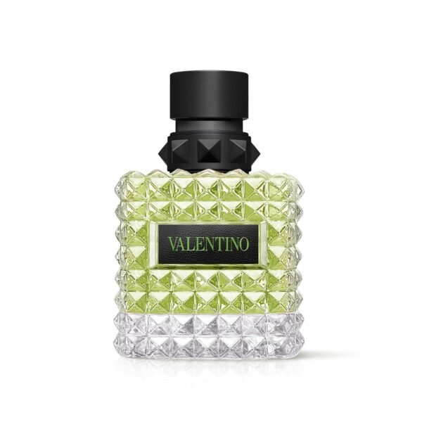 Donna Born In Roma Green Stravaganza Eau de Parfum for Women – Green Floral & Woody Fragrance, 3.4 fl oz