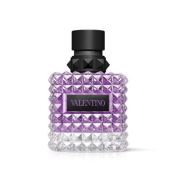 Born in Roma Donna Purple Melancholia Eau de Parfum for Women – Floral Woody Fragrance, 3.4 fl oz