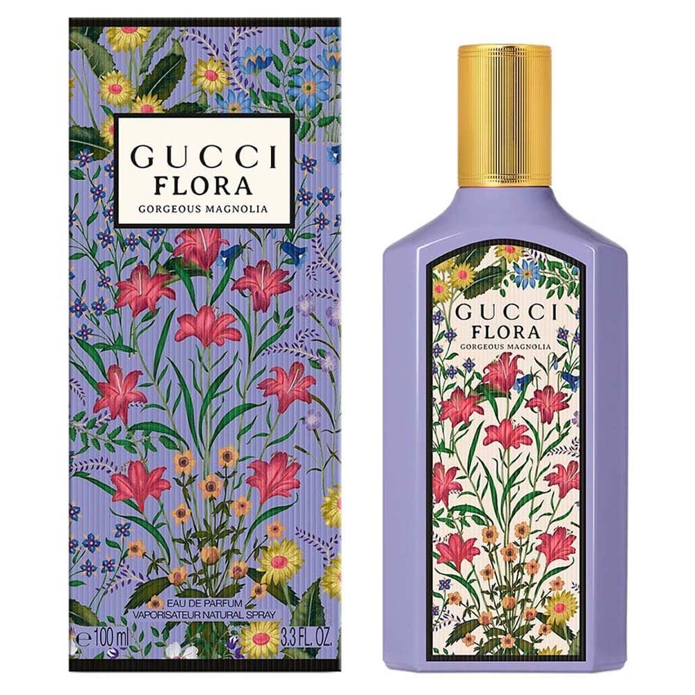 Flora Gorgeous Magnolia Eau de Parfum for Women – Floral Fragrance, 3.3 fl oz Refillable Spray - Image 2