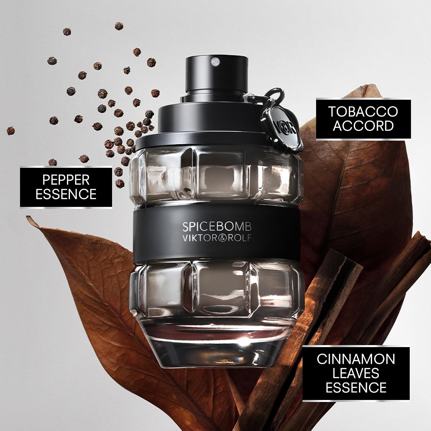 Viktor&Rolf Spicebomb Eau de Toilette for Men – Spicy Woody Fragrance, 5 fl oz - Image 2