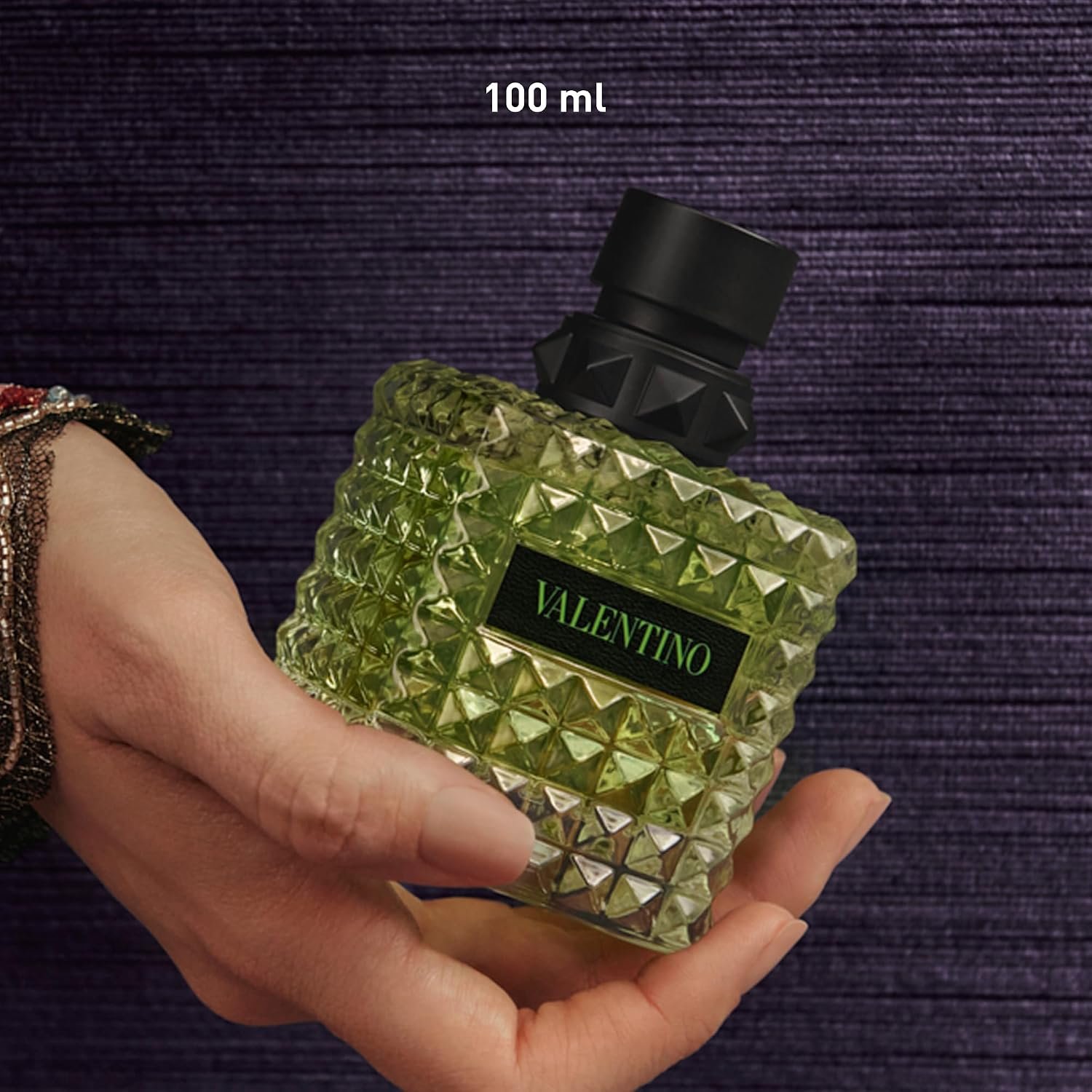 Donna Born In Roma Green Stravaganza Eau de Parfum for Women – Green Floral & Woody Fragrance, 3.4 fl oz - Image 3
