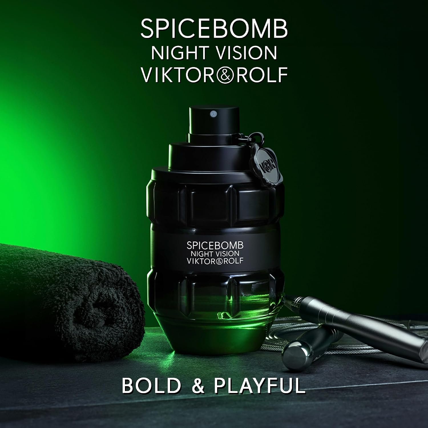 Viktor&Rolf Spicebomb Night Vision Eau de Toilette for Men – Fresh Spicy Fragrance, 90 ml - Image 3