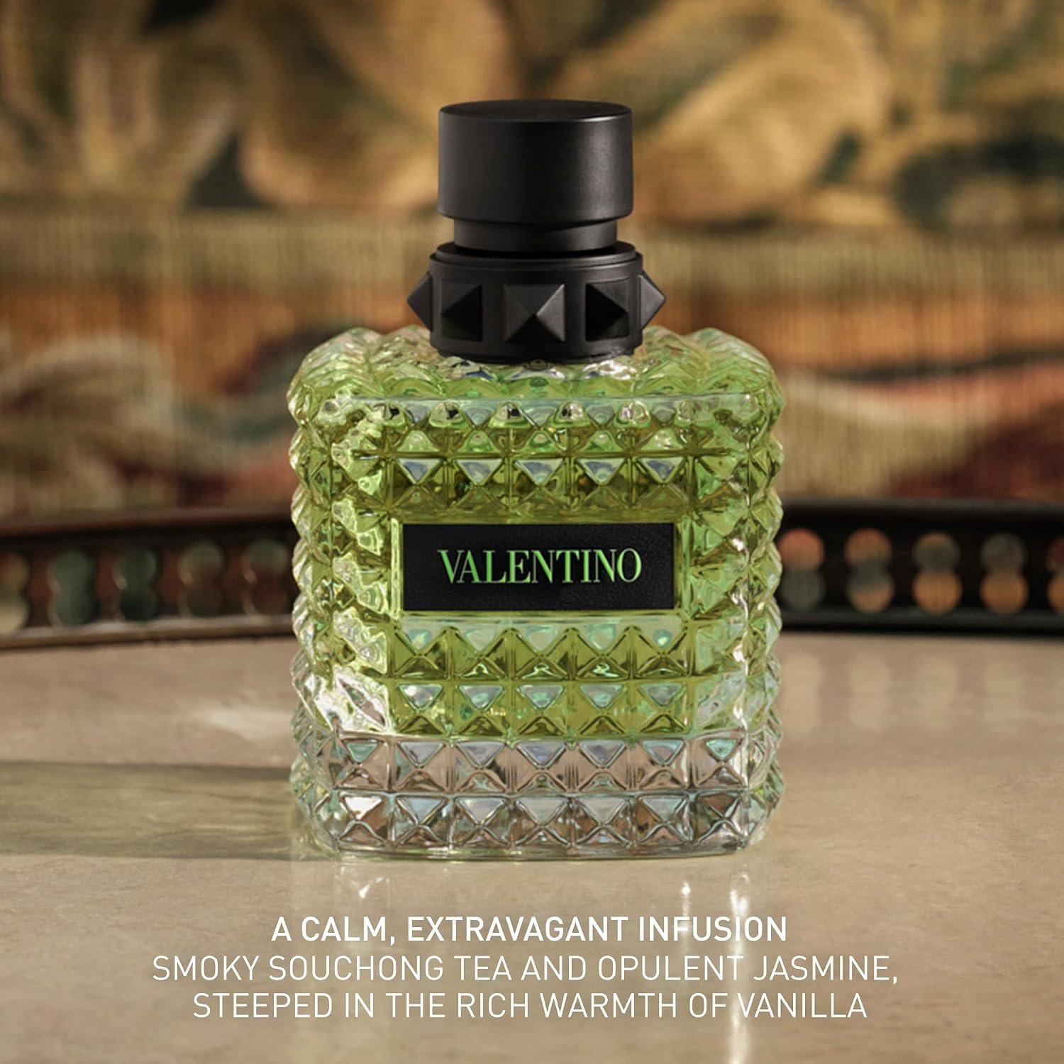 Donna Born In Roma Green Stravaganza Eau de Parfum for Women – Green Floral & Woody Fragrance, 3.4 fl oz - Image 4