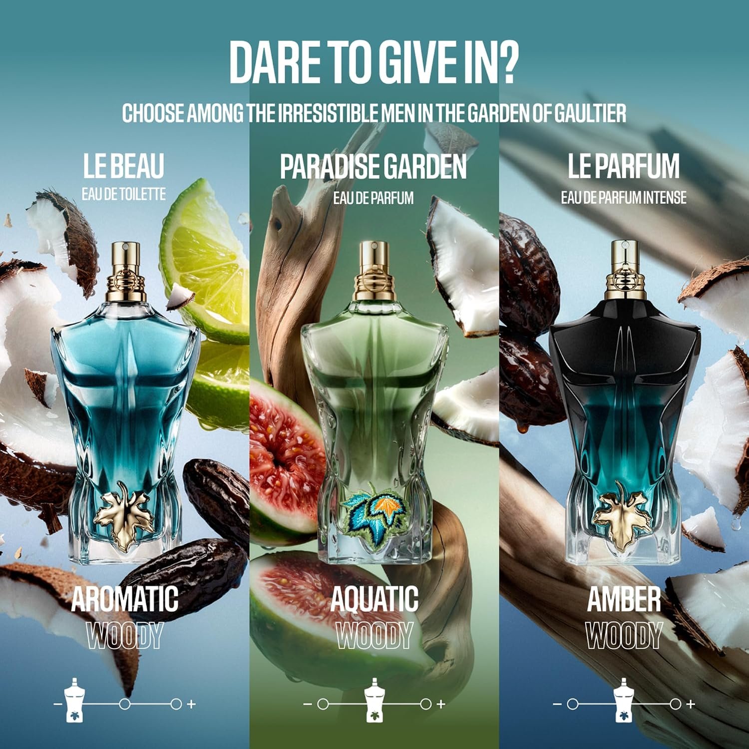 Jean Paul Gaultier Le Beau Eau de Toilette for Men – Woody Fragrance, 2.5 fl oz - Image 5