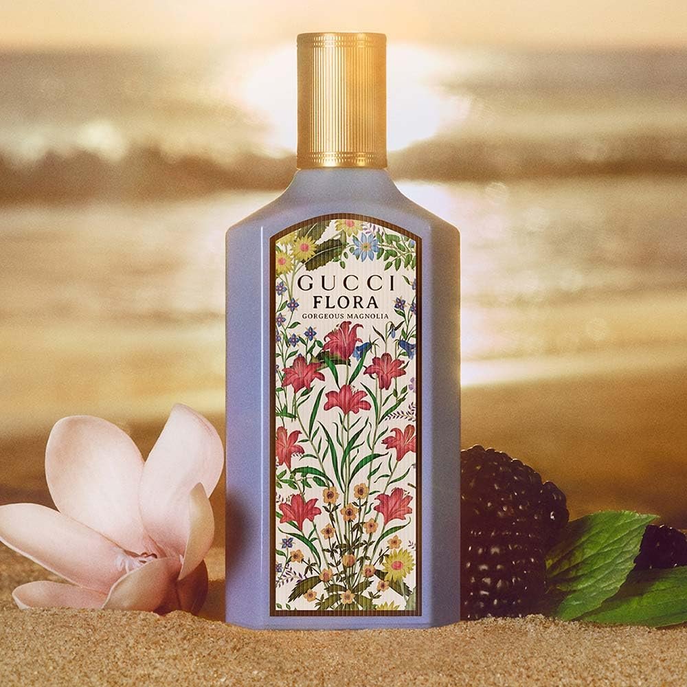 Flora Gorgeous Magnolia Eau de Parfum for Women – Floral Fragrance, 3.3 fl oz Refillable Spray - Image 5