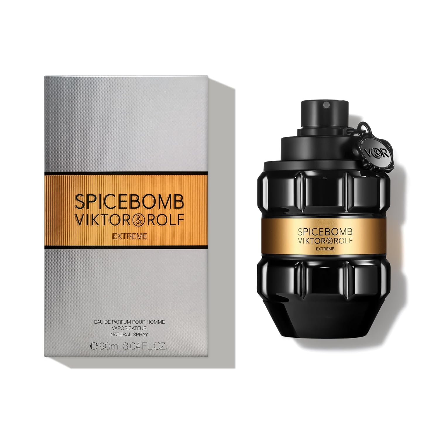Viktor&Rolf Spicebomb Extreme Eau de Parfum for Men – Woody Amber Fragrance, 90 ml - Image 2